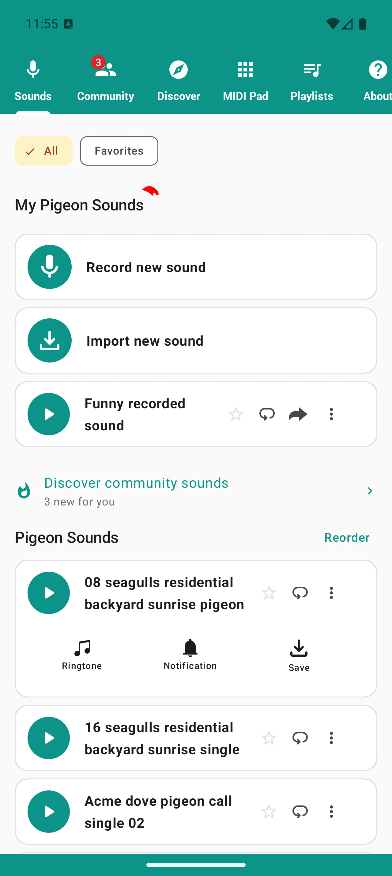 Pigeon Sounds & Cooing screenshot